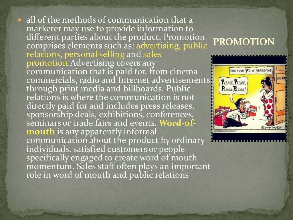 Marketing mix-PPPP
