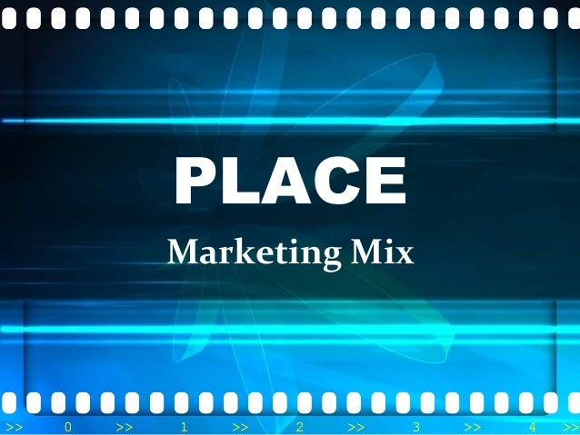 Marketing mix place copy
