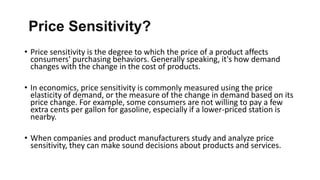 Consumer Sensitivity Marketing Mix_marketing management - Pricing.pptx