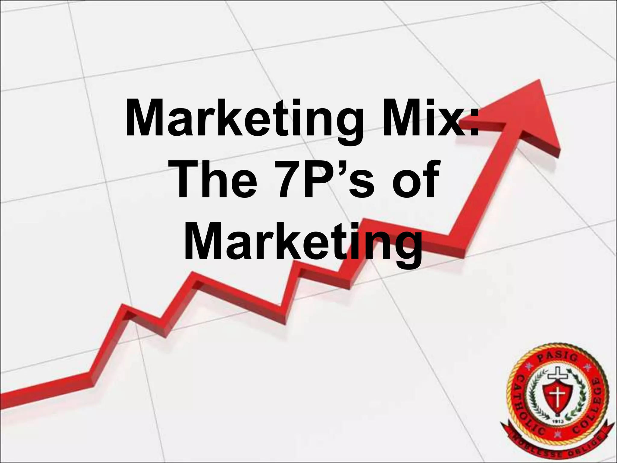 Marketing mix the 7 p's of marketing | PPTX