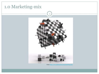 1.0 Marketing-mix
                        5




                    Fonte: http://www.alchemweb.co.uk/marketing-mix/
 