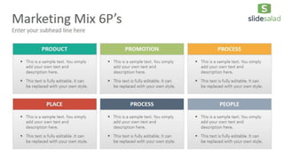 Marketing Mix Diagrams PowerPoint Presentation Template - SlideSalad | PPTX