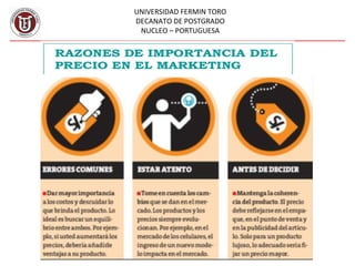 UNIVERSIDAD FERMIN TORO
DECANATO DE POSTGRADO
NUCLEO – PORTUGUESA
 