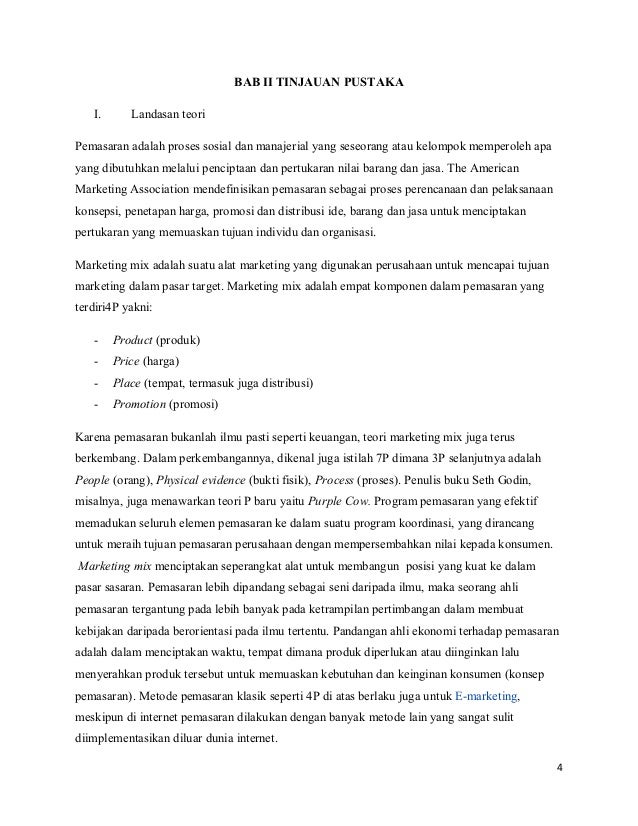 Marketing Mix Indomie