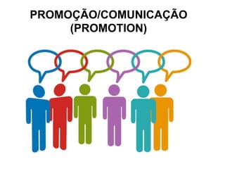 PROMOÇÃO/COMUNICAÇÃO
(PROMOTION)
 