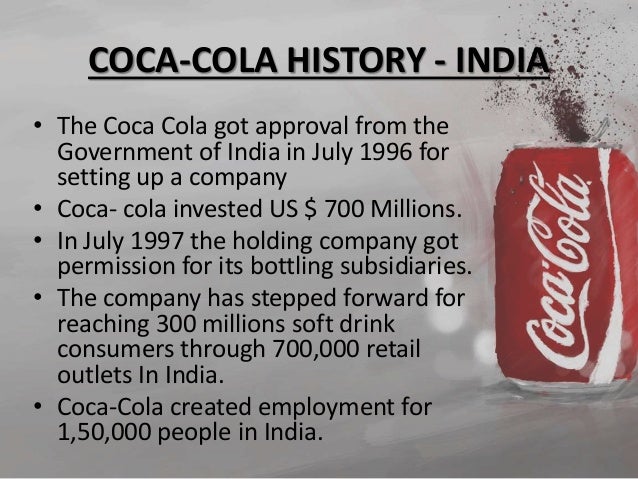 Promotion Mix Of Coca Cola India