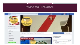 PAGINA WEB - FACEBOOK
 