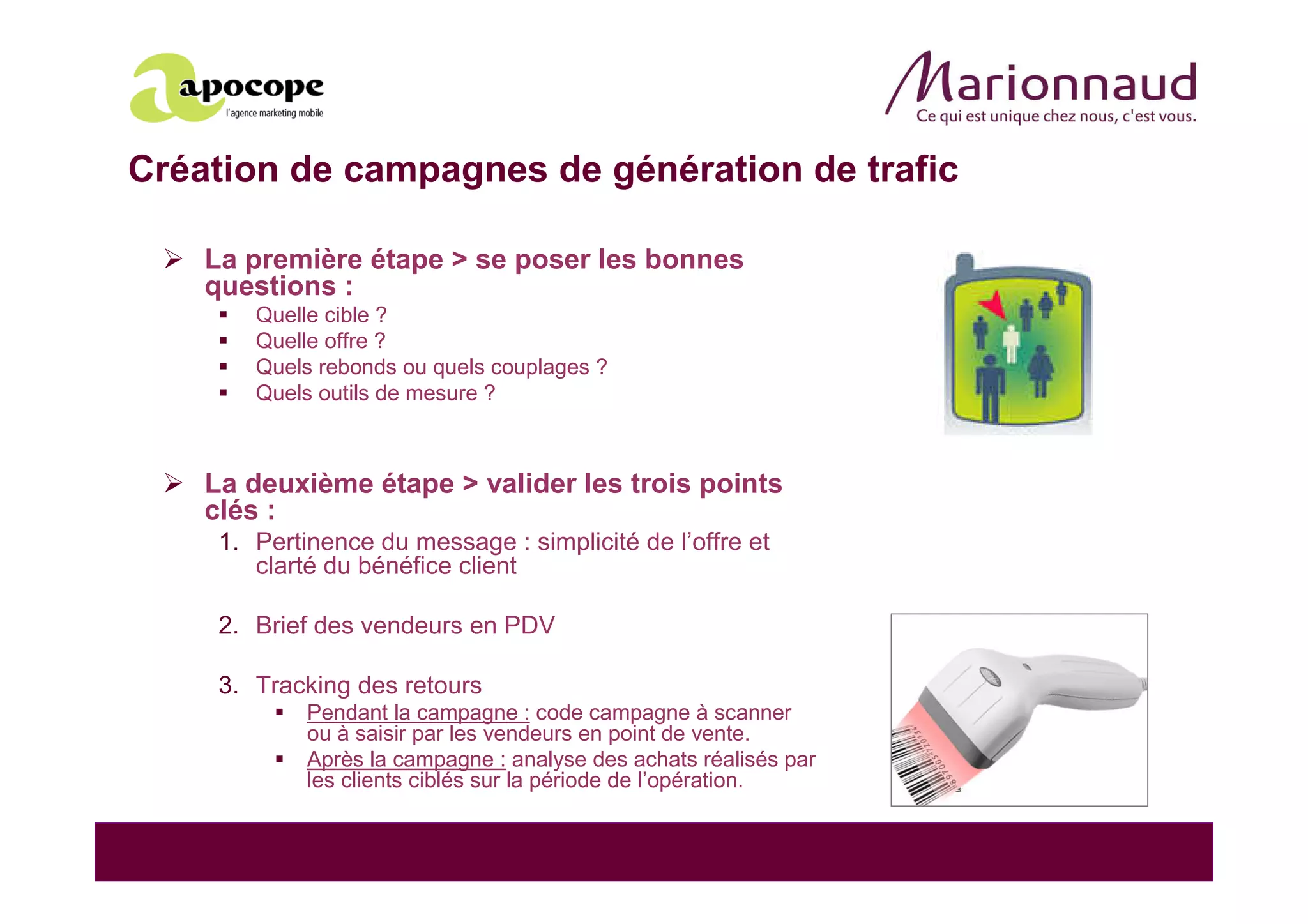 Marketing Mobile Marionnaud Apocope