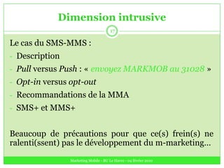  (…)10Marketing Mobile - BU Le Havre - 04 février 2010