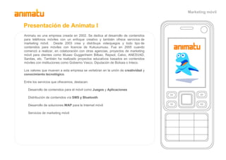 Marketing Movil Animatu