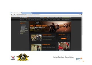 Harley Davidson Owner Group

                              15
 