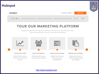 Hubspot
http://www.hubspot.com/
 