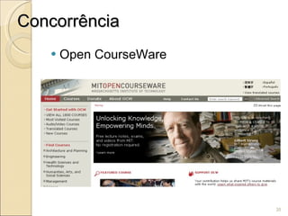 Concorrência Open CourseWare 