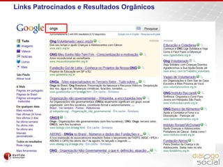 Sites, blog, canal no Youtube... 