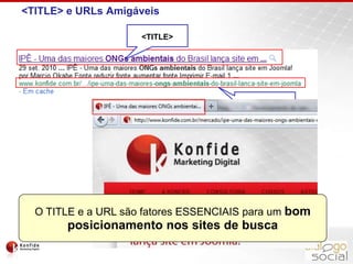 Busca orgânica e links patrocinadosLinks patrocinados