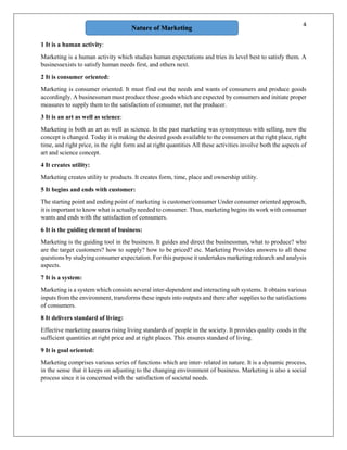 Free Printable Marketing Notes.pdf Marketing Notes.pdf