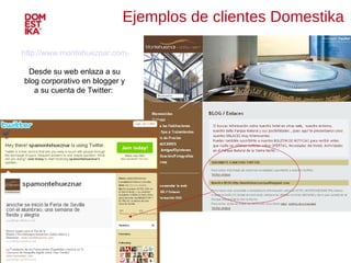 Ejemplos de clientes Domestika http://www.montehueznar.com/es-gestion-turistica-del-sur-s-l--blog-_-enlaces.html Desde su ...