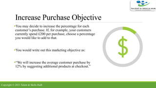 How to Write Marketing Objectives | PPTX