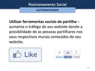  Só se obtêm resultados a médio e longo prazo;