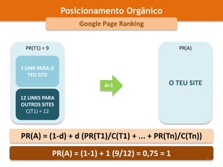 Mais probabilidade de os utilizadores partilhares o conteúdo da página;18