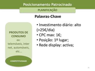 Posicionamento OrgânicoRELEVÂNCIA CONTEXTUAL As palavras usadas no título da página devem estar presentes na lista de palavras-chave.