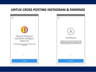 `
UNTUK CROSS POSTING INSTAGRAM & fANSPAGE
 