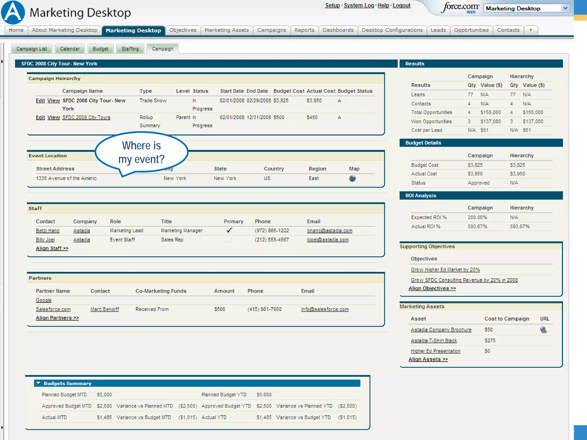Where is
my event?




            Proprietary and Confidential © Astadia, Inc. | 12
 