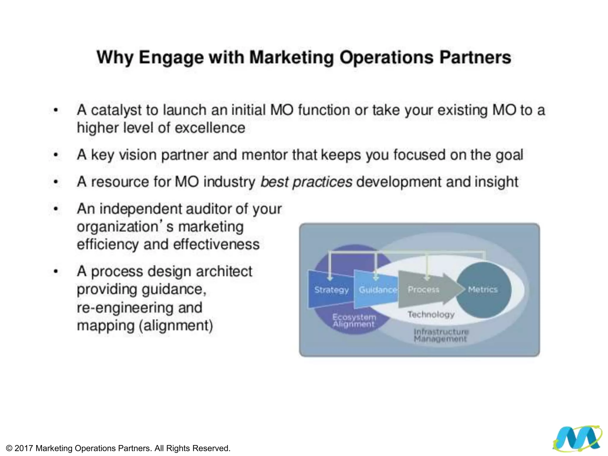 © 2017 Marketing Operations Partners. All Rights Reserved.
 