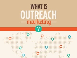 OUTREACH
WHAT IS
marketing
?
 