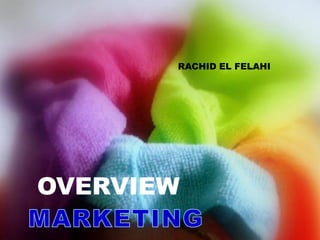 OVERVIEW
RACHID EL FELAHI
 