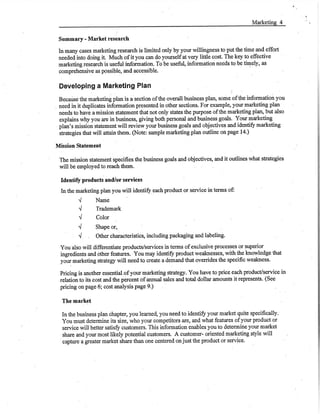 Marketing Overview Handout