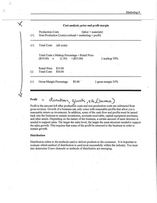 Marketing Overview Handout