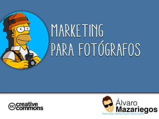 Marketing
para fotógrafos
 