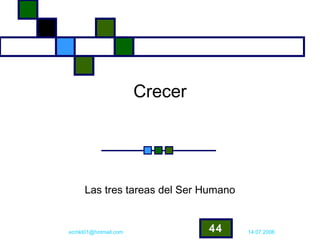 Crecer




     Las tres tareas del Ser Humano


ecmkt01@hotmail.com            44     14.07.2006
 