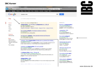 IBC Kurser




             www.ibckurser.dk
 