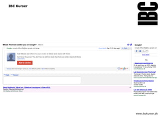 IBC Kurser




             www.ibckurser.dk
 