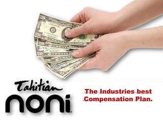 The Industries best
Compensation Plan.
 