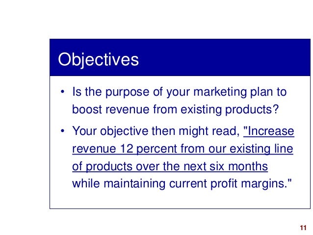 marketing plan ppt slides