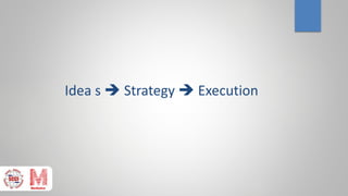 Idea s  Strategy  Execution
 