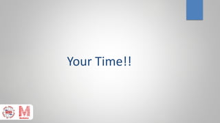 Your Time!!
 