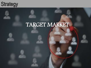 Strategy
TARGET MARKET
 