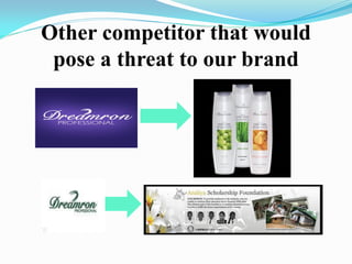 Other competitor that would
pose a threat to our brand
 