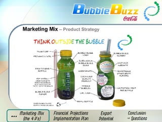 Marketing Mix  – Product Strategy 