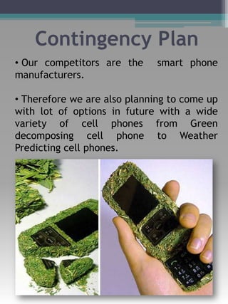 Marketing Plan : Futuristic Cell phone