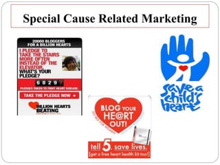 Special Cause Related Marketing
 