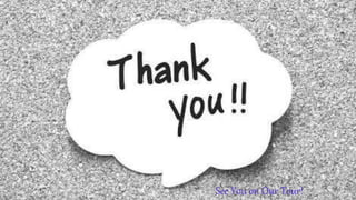 See You on Our Tour!
 