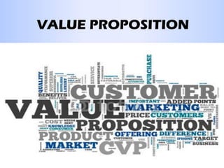 VALUE PROPOSITION
 