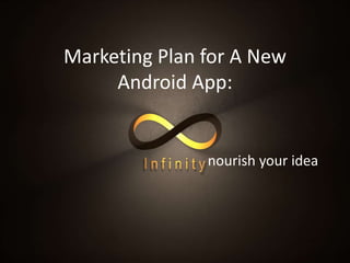 Marketing Plan for A New
Android App:
nourish your idea
 