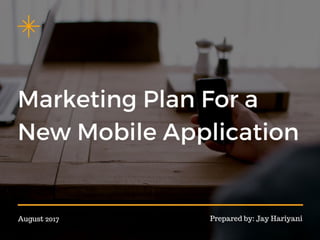 Marketing plan for a new android app