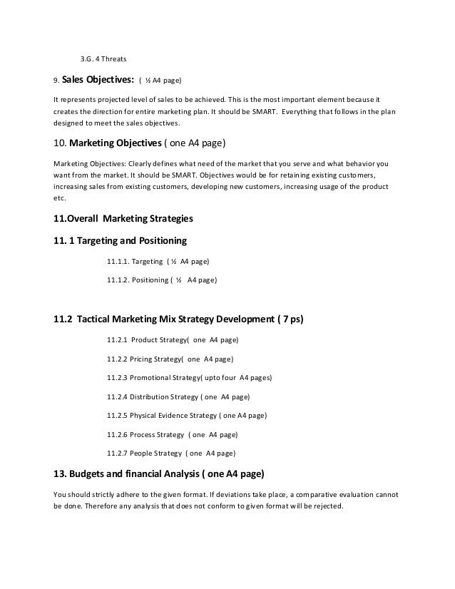 Marketing plan proposal template image